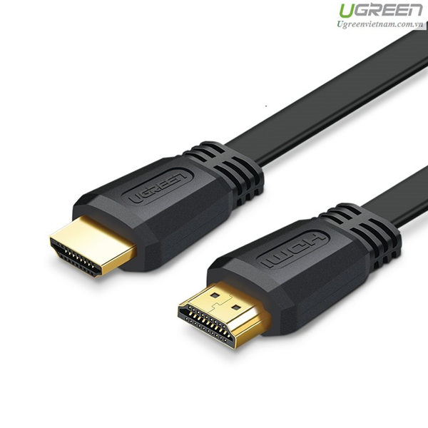  Cáp HDMI 2.0 dẹt 2m chuẩn 4K@30Hz Ugreen 70159 cao cấp 