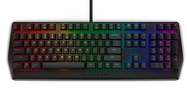  Bàn phím máy tính Dell Alienware RGB Mechanical Gaming Keyboard US English, 1Y WTY_AW410K 