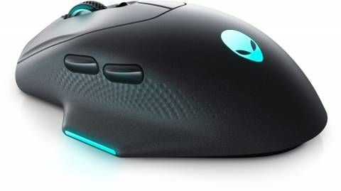  Chuột không dây Dell Alienware AW620M - Màu trắng và đen (Chính hãng) 