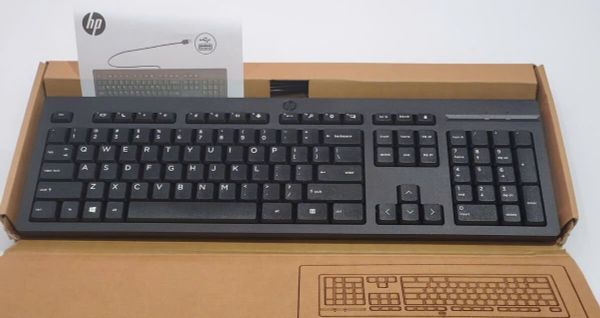  Bàn phím văn phòng có dây HP 125 màu Đen (266C9AA) 