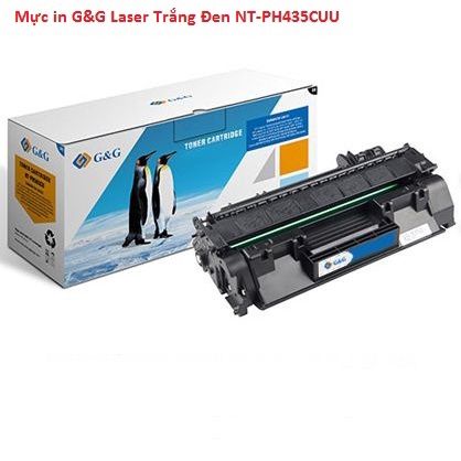  Mực in G&G Laser Trắng Đen NT-PH435CUU 