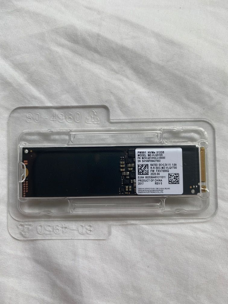 SSD Samsung 512GB PM991 M.2 2280 PCIe NVMe Gen 3×4 MZVLQ512HALU – PVVIETNAM