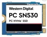  SSD Western Digital SN530 256GB PCIe Gen3×4 NVMe M.2 2280(2400MB/s /950 MB/s)_SDDPTQD-256G-1006A 