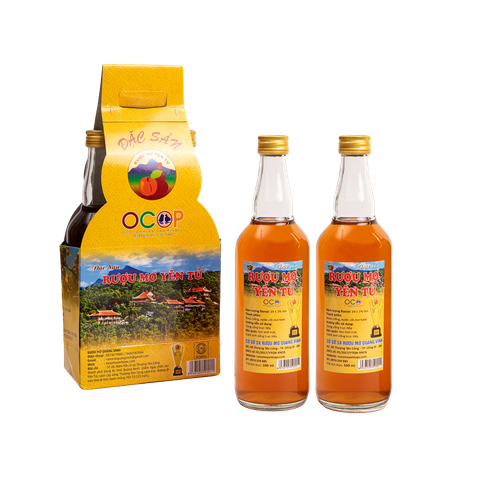 RƯỢU MƠ YÊN TỬ CẶP CHAI 500ML