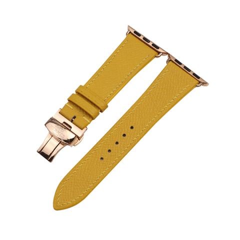 dây da thật epsom vàng