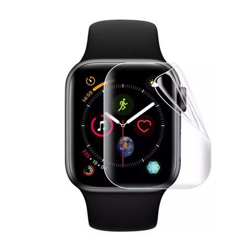 Dán màn hình Apple Watch Series 12345 38mm 42mm 40mm 44mm full màn hình  PPF dẻo trong suốt  bộ 3 miếng