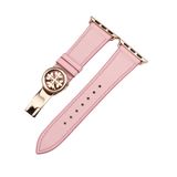  Dây da thật Swift Hồng cho Apple Watch 