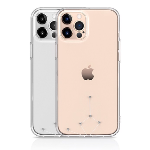 Ốp trong suốt Memumi đính đá cho iPhone