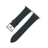  Dây da thật Swift xanh rêu cho Apple Watch 