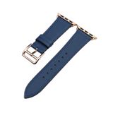  Dây da thật Swift Xanh Pacific cho Apple Watch 