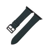  Dây da thật Swift xanh rêu cho Apple Watch 