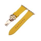  Dây da thật Swift Vàng cho Apple Watch 