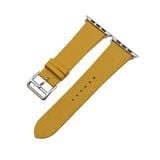  Dây da thật epsom vàng dành cho Apple Watch 