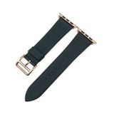  Dây da thật Swift xanh rêu cho Apple Watch 