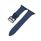  Dây da thật Swift Xanh Pacific cho Apple Watch 