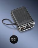  Pin dự phòng kèm cáp USB-C Innostyle Transimini Flexcharge 30W 10000mAh 