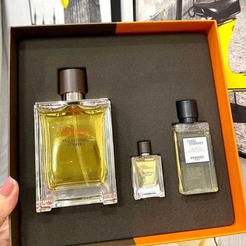  Set Terre D'Hermes EDT 100ml + Mini + AfterShave 