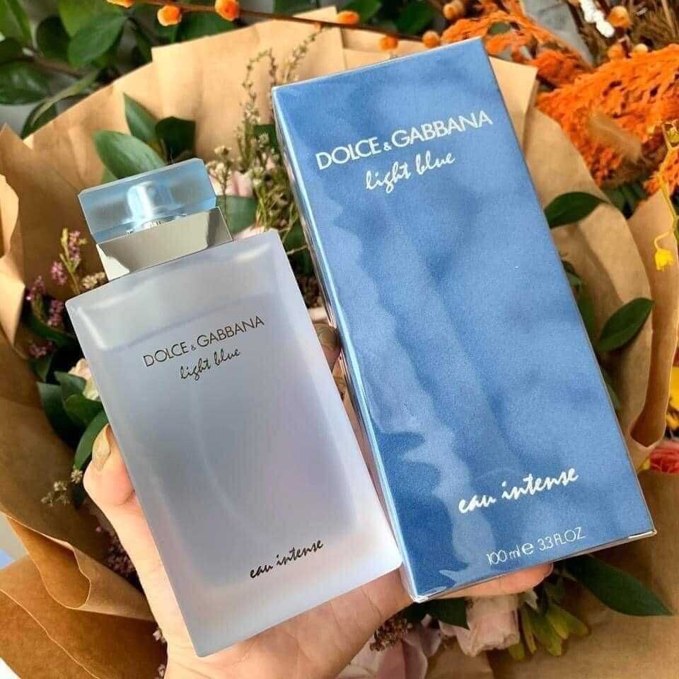 D&g light blue intense 100ml hot sale
