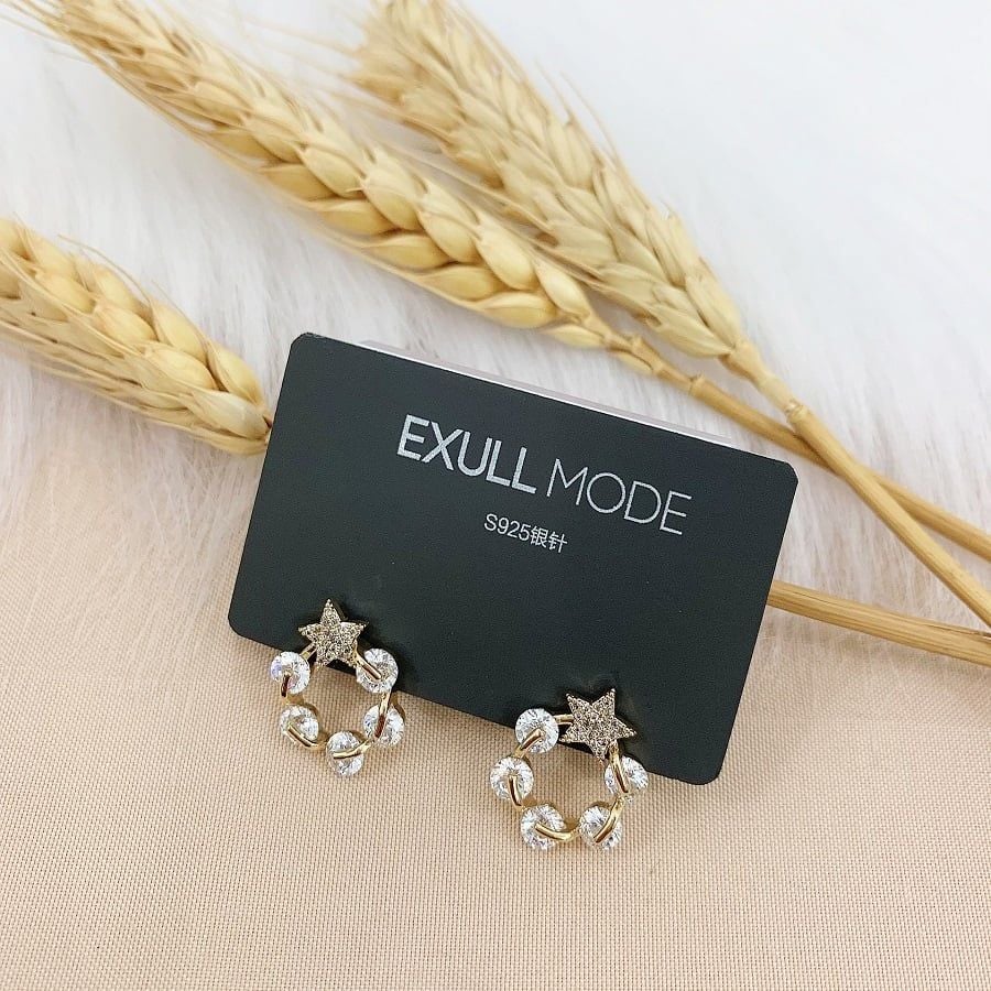 Hoa Tai Bạc S925 Cao Cấp Exull Mode 1256212801 