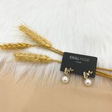  Hoa Tai Chữ EM đính ngọc Exull Mode 1258205301 