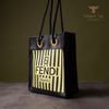 Túi Tote Mini Fendi Fazzuolo Rare Vintage Striped Canvas - TTA1302