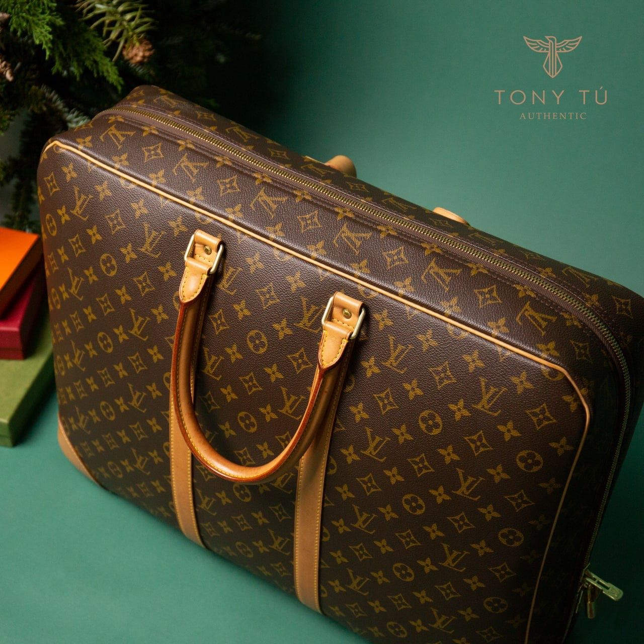 Túi du lịch Louis Vuitton Sirius Monogram Travel Bag size 55  TTA1769   Tony Tú Authentic