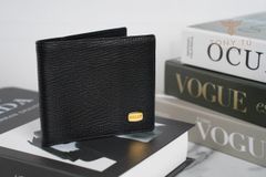 Ví Da Bê Bally Calfskin Golden Logo Wallet - TTA1056