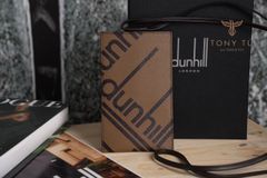 Dây đựng thẻ Dunhill Blanc Dark Brown - TTA2577