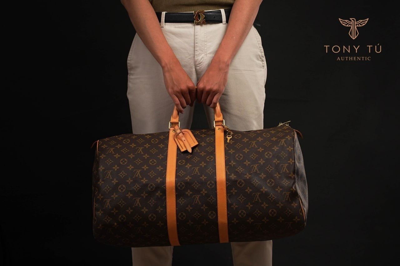 Keepall 50 Monogram Designer Weekend Duffle Bag for Women LOUIS VUITTON #34 Keepall 50 Monogram Designer Weekend Duffle Bag for Women LOUIS VUITTON