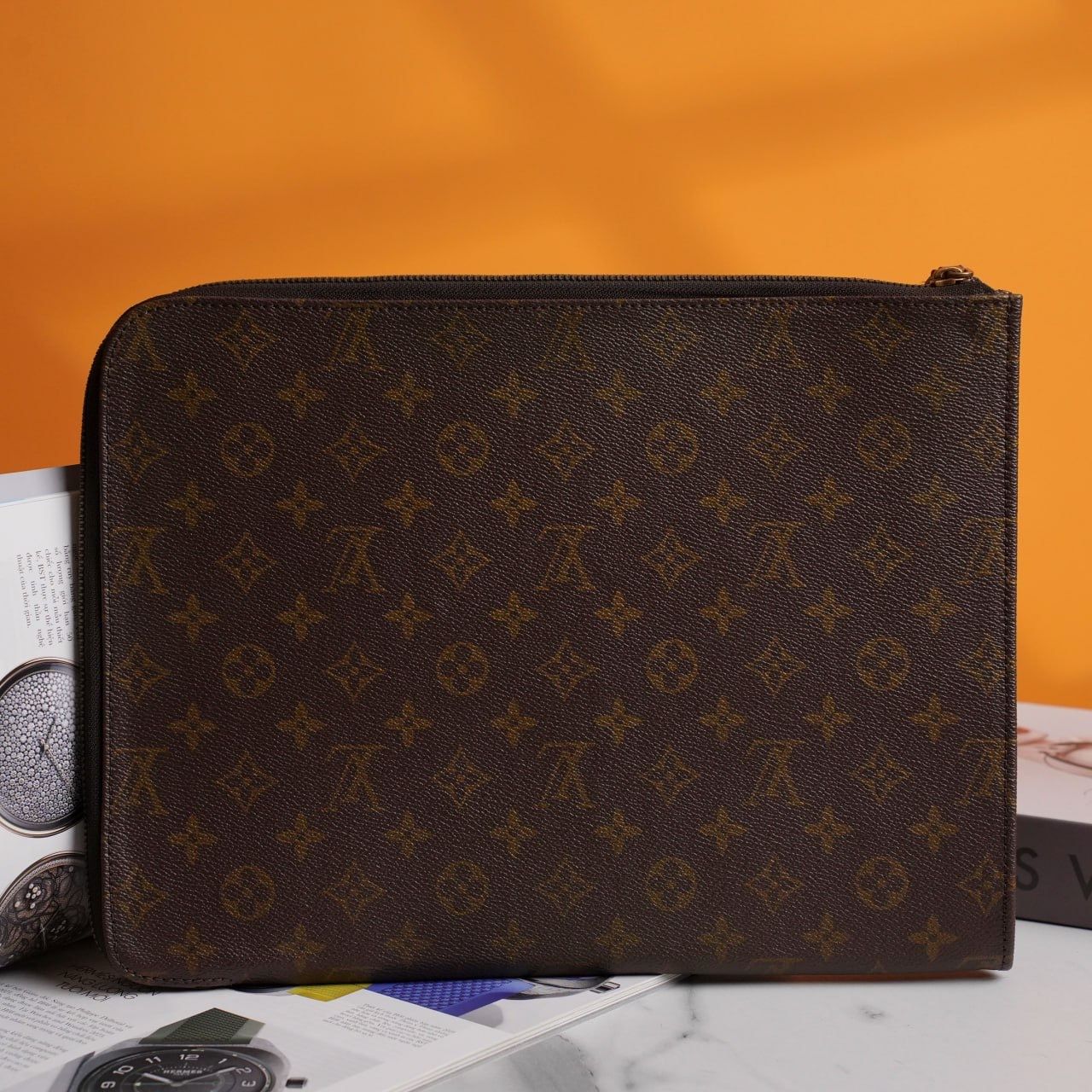 Vintage 80's LOUIS VUITTON Malletier Intl Monogram Canvas