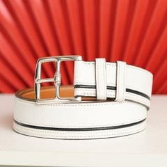 Thắt lưng Hermès Togo Leather Stripe Size 90 - TTA3746