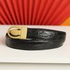 Thắt lưng Gucci Plus Buckle Alligator Leather Size 100 - TTA3743