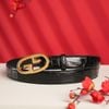 Thắt lưng Gucci GG Buckle Alligator Size 95 - TTA3782