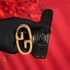 Thắt lưng Gucci GG Buckle Alligator Size 95 - TTA3782