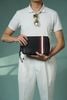 Clutch Bally Switzerland Stripe (Sọc đỏ trắng) - TTA3844