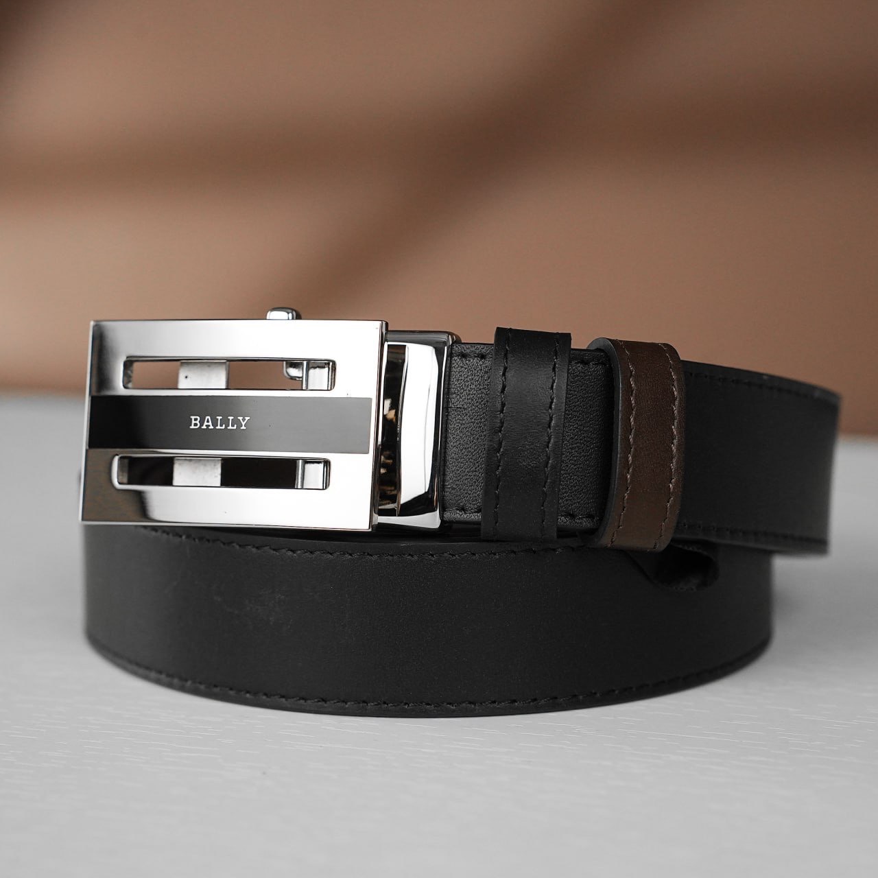 Thắt lưng Bally Contrast Buckle Size 105 TTA3823 – Tony Tú Authentic