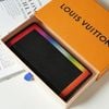 Ví dài Louis Vuitton Brazza Rainbow Taiga Leather - TTA3851