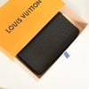 Ví Zippy Louis Vuitton Taiga Leather (Đen) - TTA3912