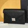 Clutch Burberry Saffiano Black Leather - TTA3920