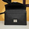 Clutch Burberry Saffiano Black Leather - TTA3920