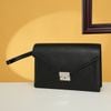 Clutch Burberry Saffiano Black Leather - TTA3920