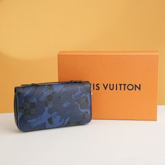 Clutch/Zippy XL Louis Vuitton Damier Cobalt Camouflage Canvas - TTA3988
