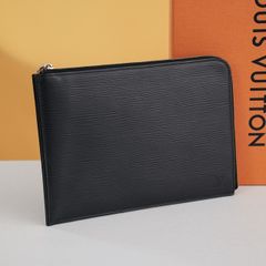 Mini Pouch Louis Vuitton Pochette Epi Leather (Đen)