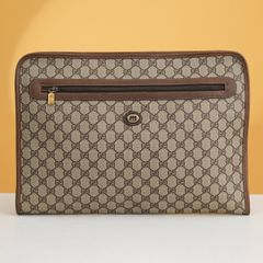 Túi Tài Liệu Gucci Vintage Monogram Laptop Case Size 41 - TTA4003