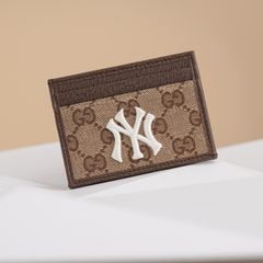 Ví đựng thẻ Gucci Yankees GG Canvas Card Case - TTA4024