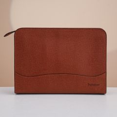 Clutch Burberry Brown Leather - TTA4030