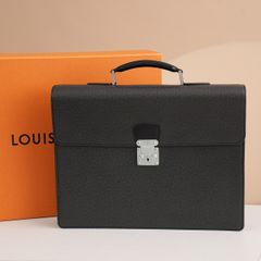 Cặp Tài Liệu Louis Vuitton Neo Robusto Black Taiga Size 40 - TTA4015