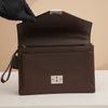 Clutch Burberry Brown Saffiano - TTA4042
