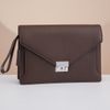 Clutch Burberry Brown Saffiano - TTA4042