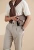 Clutch Burberry Brown Saffiano - TTA4042